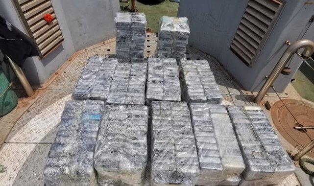 Türk bayraklı gemiden 528 kilogram kokain çıktı!