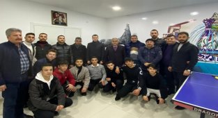 Başkan Işık Kütahya'da Ülkü Ocaklarını ziyaret etti