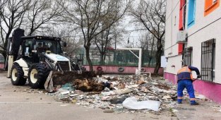 Bursa Yıldırım'da temizlik seferberliği