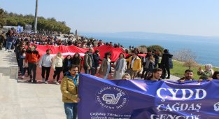 Çağdaş Gençler, 13. kez Çanakkale'de buluştu