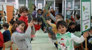 DİDİM BELEDİYESİ MİNİK ÖĞRENCİLERLE DAHA YEŞİL BİR DÜNYA İÇİN İLK ADIMI ATTI