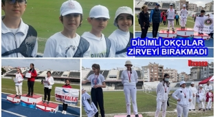 DİDİMLİ OKÇULAR ZİRVEYİ BIRAKMADI