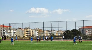 Fenerbahçe Altyapı Koordinatörü Didim'de maç izledi