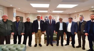 Gaziantep Valisi Gül, G-10'la buluştu
