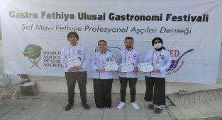 KAYÜ'den "Üniversitelerarası Yemek Yarışmasında" başarı