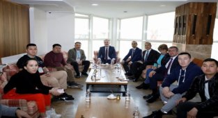 Kazakistan ve Azerbaycanlı gazeteciler İnegöl'e hayran kaldı