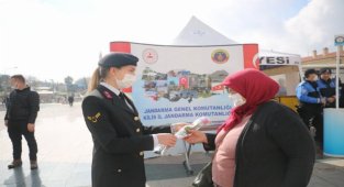 Kilis'te Jandarmadan 8 Mart etkinliği