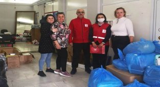 Kızılay Marmaris'ten Ukrayna'ya insani yardım