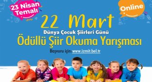 Kocaeli İzmit Belediyesi, ödüllü şiir okuma yarışması düzenleyecek