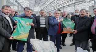 Kütahya Belediyesi'nden çiftçiye gübre desteği