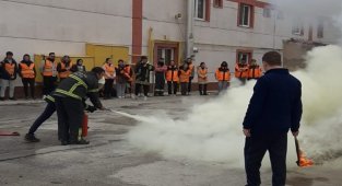 Kütahya'da AKUK öğrencilerine tatbikat