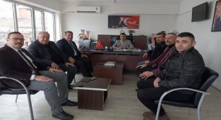 Manisa'da Muhtarlık İşleri’nden yeni şube müdürlerine ziyaret