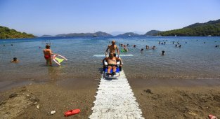 Muğla Büyükşehir'in 'Engelsiz Plajlar' projesine uluslararası ödül