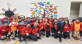 "Okulda Şenlik Var Projesi" sporla farkındalık oluşturuyor