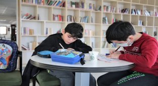 Sivas'ta Millet Kıraathanesi'nde yoğun ilgi