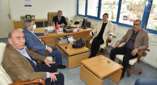 Ticaret Odası Yönetimi Vergi Dairesini Ziyaret Etti