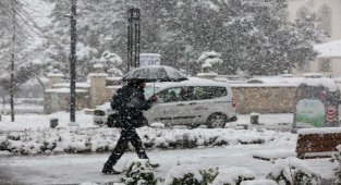Yeni Yürüyüş Yolu kar altında bir başka güzel