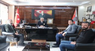 Adıyaman İGC'den İl Emniyet Müdürü'ne 177. yıl ziyareti