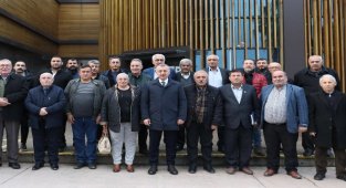 Başkan Büyükakın, Kocaeli Cem Evleri'nin başkanlarıyla buluştu