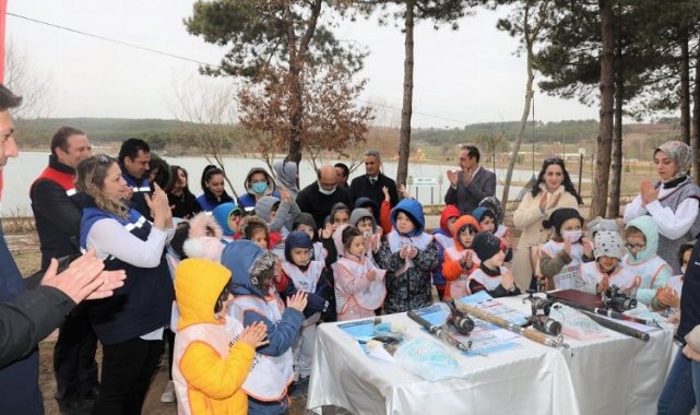 Bilecik'te minik öğrencilere balık tüketiminin önemi anlatıldı