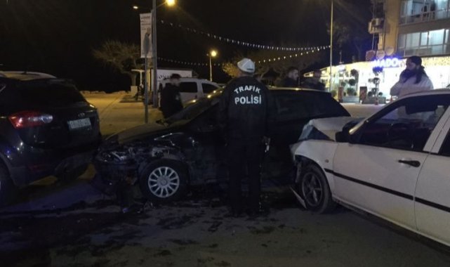 Bursa Gemlik'te zincirleme kaza