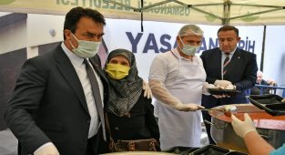 Bursa Osmangazi'de gönül sofraları kuruluyor