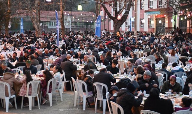 Bursa'da dağ ilçelerindeki iftar buluşmalarının son durağı Keles oldu