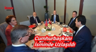Cumhurbaşkanı İsminde Uzlaşıldı