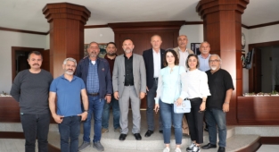 DİDİM CEMEVİ'NDEN BAŞKAN ATABAY'A ZİYARET