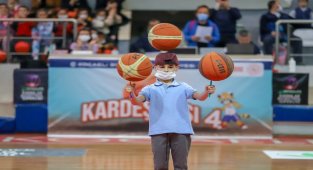 Genç sporcular 'Kardeş Pası'yla şampiyon oldu