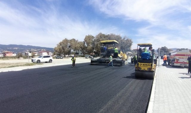 Hatay'da yol çalışmaları devam ediyor