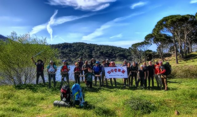 Keşan DOÇEK ekibi Karia Yolu yürüyüşünden döndü