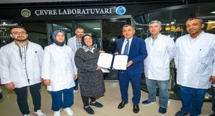 Malatya'da Çevre Laboratuvarı'nın Türk Akreditasyon belgesi yenilendi
