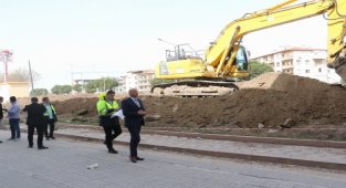 Manisa Hüseyin Eryüksel Kavşağı'nda çalışmalar sürüyor