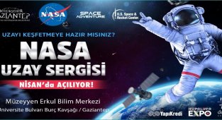 NASA Sergisi Gaziantep'te