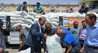 Niğde'de 327 arı üreticisine 108 ton şeker dağıtıldı