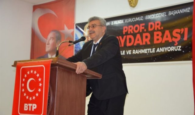 Prof. Haydar Baş, Kilis'te düzenlenen program ile anıldı