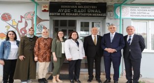 "Sevgi ile kucaklayan yürek engel tanımaz"