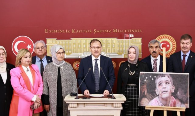 TBMM'den batıya puzzle fotoğrafla kayıp çocuk mesajı