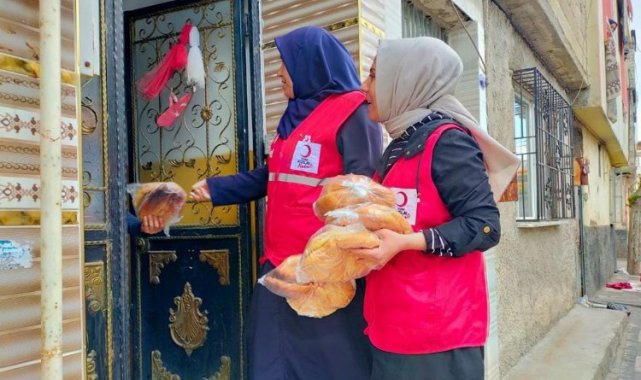 Türk Kızılay Kilis şubesi saha çalışmalarına devam ediyor