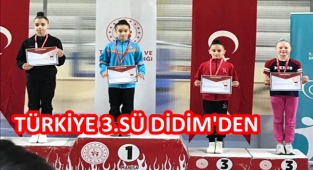 TÜRKİYE 3.SÜ DİDİM'DEN