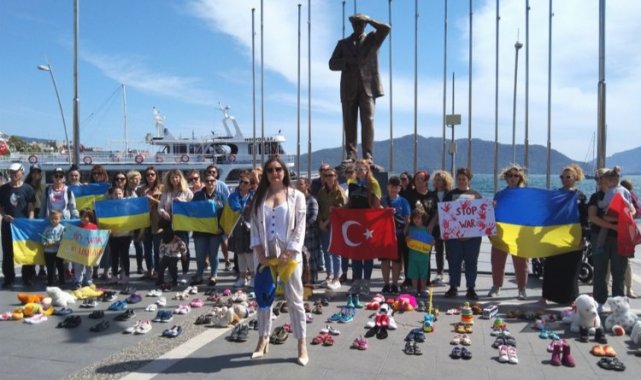 Ukrayna'daki savaşın acısı Muğla Marmaris'te yaşanıyor