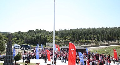 107 yıl sonra Bursa aynı ruhla Çanakkale'de