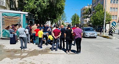 Adıyaman'da otomobil ve motosiklet çarpıştı