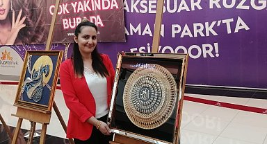 Adıyaman'da sanatın ışığında kadın
