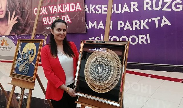 Adıyaman'da sanatın ışığında kadın