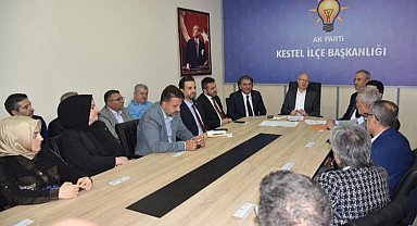 AK Kestel ilçenin geleceği için kolları sıvadı