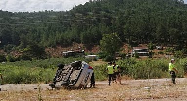 Antalya'da trafik kazası; 1 yaralı