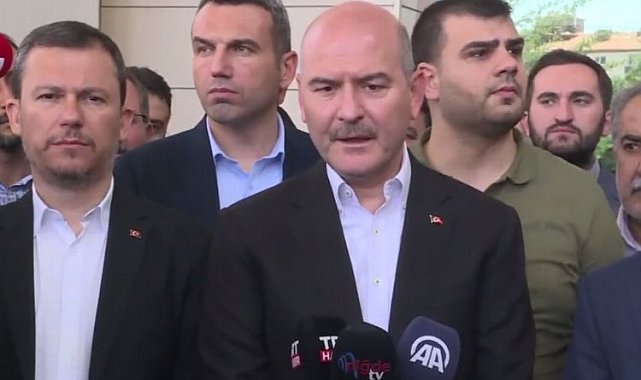 Bakan Soylu'dan Niğde'de yaralılara ziyaret