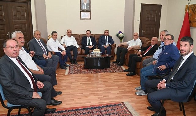 Balıkesir'de Esnaf Birlikleri'ne ilk ziyaret Milletvekili Canbey'den